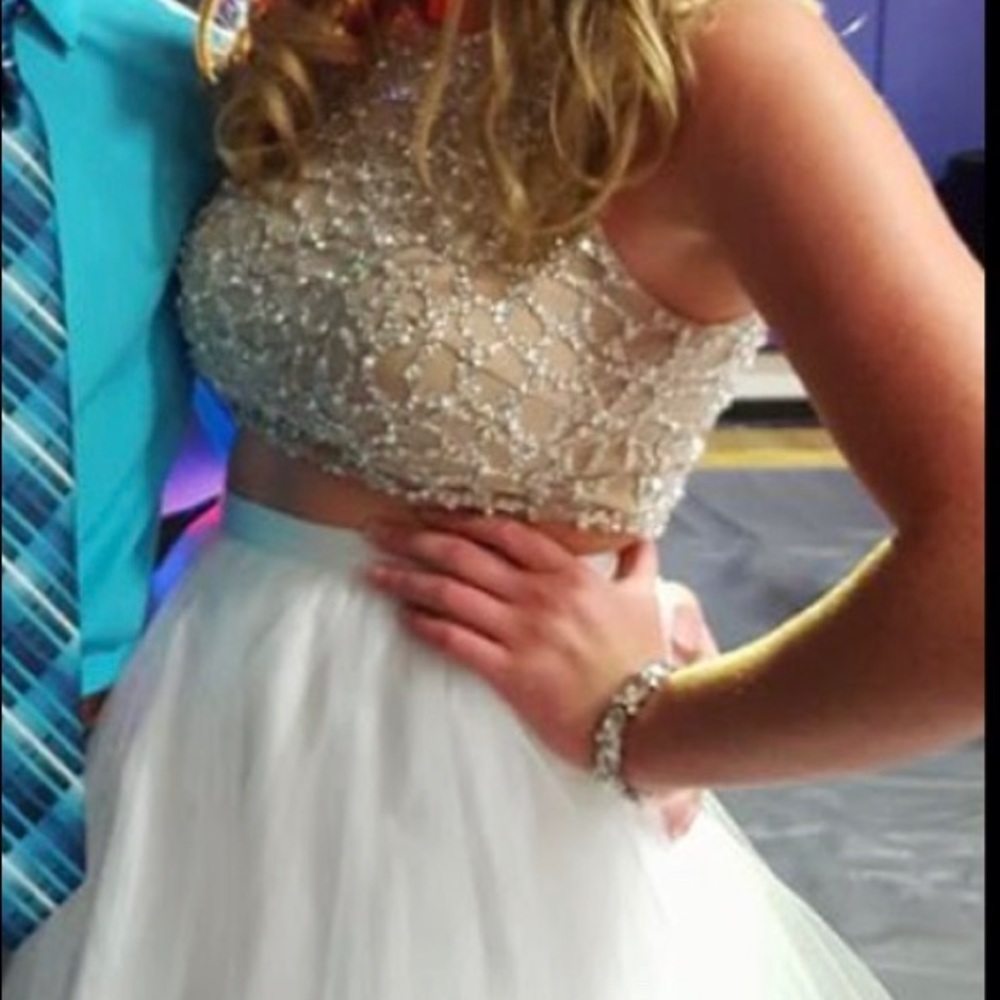 Two Piece Homecoming Dress Size Large